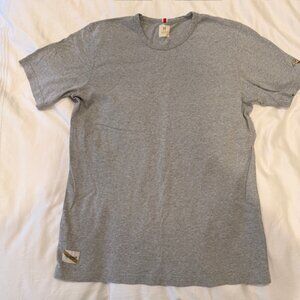 Good condition Men's Tracksmith GrayBoy Grey tee shirt - size Medium